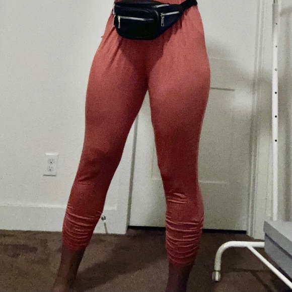 Salmon Colored Jumpsuit - Picture 4 of 4